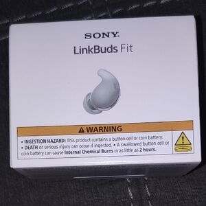 NEW - Sony Earbud Headphones LinkBuds Fit, light GREEN
